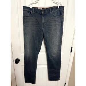 Alberto Jeans Mens 40x34 Pipe Regular Slim Fit Blue Denim EUC
